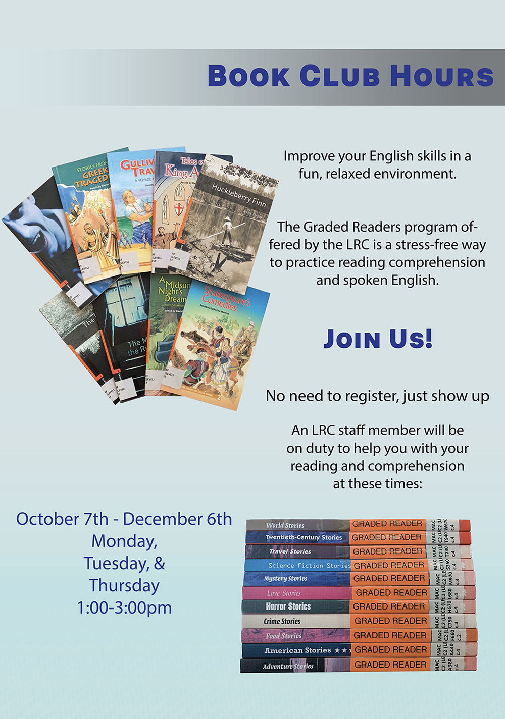 2019 Book Club Poster